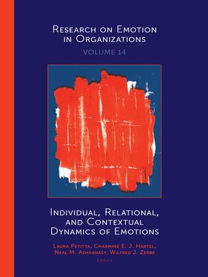 cover image of Research on Emotion in Organizations, Volume 14